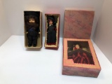 Vintage Amish themed porcelain dolls,vintage VIRGA DOLL#468 Donna Maria