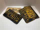 Vintage Pa license plates