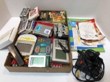 Playing cards,hand held games,puzzle books,more