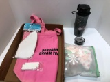 MARY KAY water bottle,make up bag/cream and balm,more