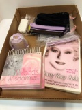 MARY KAY Words of Wisdom,book,toe separator,make up bags,more