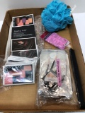 MARY KAY shower scrounge, color cards,make up,more