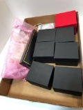 Empty MARY KAY jewelry boxes and bags