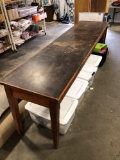 Vintage wooden table