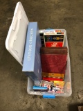 Board games,playing cards,chess game,Chinese checker game/tote and lid