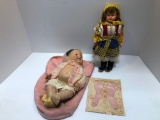 Vintage DOLLY doll baby,vintage doll baby