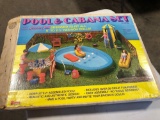 Vintage doll POOL AND CABANA set by EMPIRE