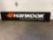 One sided metal HANKOOK TIRE sign