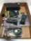 Trailer electric plugs,7 blade & 4 pin testers,trailer plastic junction box,more