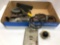 TASK FORCE angle grinder,grinder wheels,drill bits/index,vintage compass