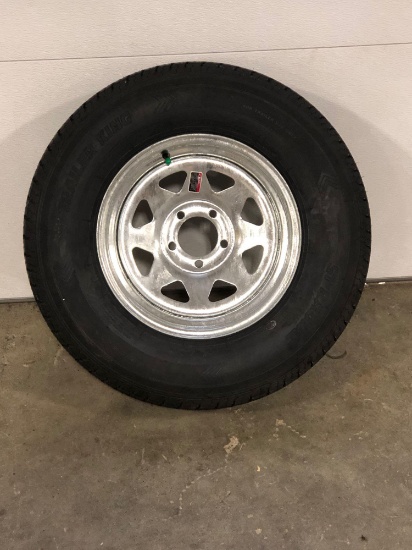 New TRAILER KING radial tire(mounted)(ST225/75R15)