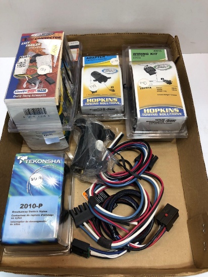 New trailer wiring kits and breakaway switch,more