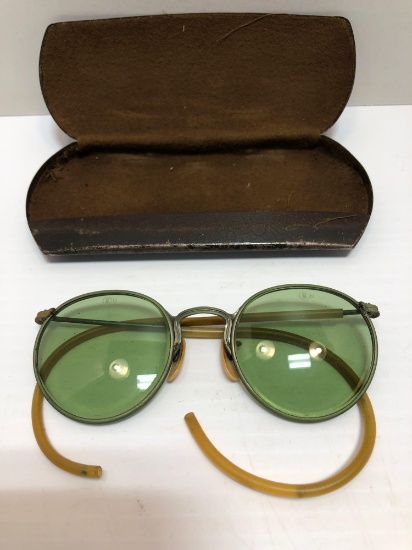 Antique safety glasses