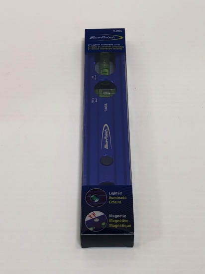 SNAP ON BLUE-POINT(TL900L) 9" lighted level