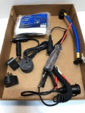 BLUE POINT Vehicle memory saver connector, conversion plugs, refrigerant adapter,circuit tester