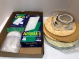 Interior cargo trailer lights,miscellaneous gasket tape,more