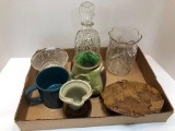 Vases,decanter,coffee mugs,more