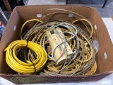 Extension cord,power strip,partial roll 12 wire