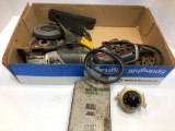 TASK FORCE angle grinder,grinder wheels,drill bits/index,vintage compass