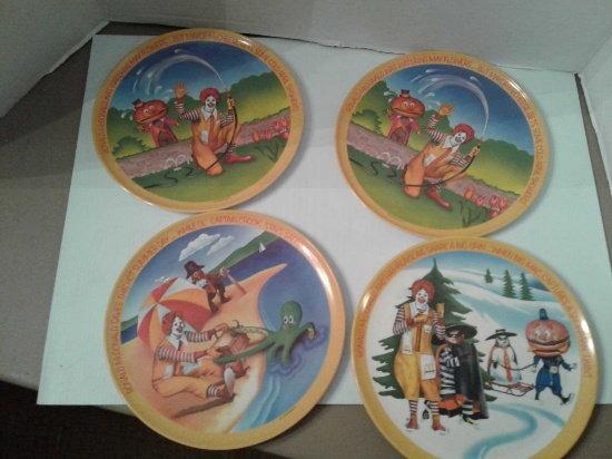 Lexington McDonald's collector plates (4)