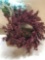 Wreath, coasters, artificial flowers, more