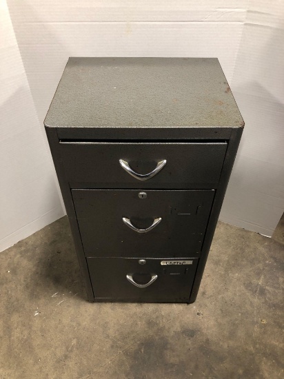 Metal file cabinet