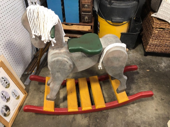 Handmade rocking horse