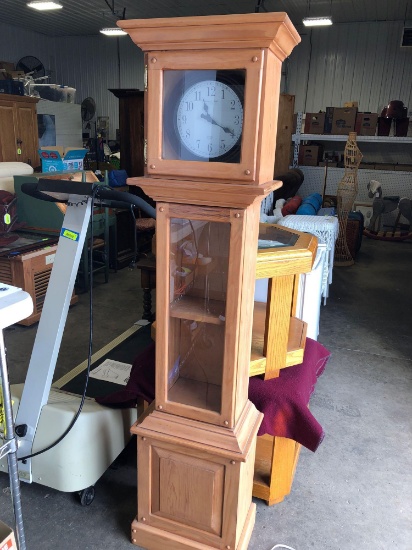 Handmade Mollie clock w/ Sterling Noble clock