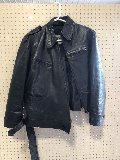 UNIK large leather jacket