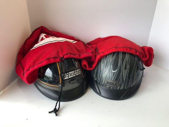 Bell motorcycle helmets- size extra-small, small