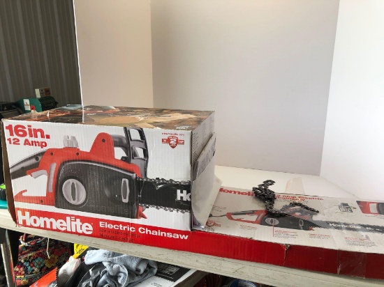 Homelite Electric Chainsaw