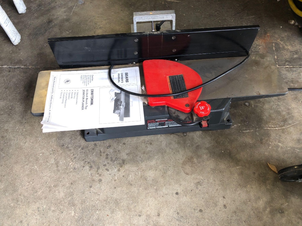 Craftsman 6 1/8? bench top jointer planer