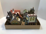 Christmas Village buildings