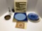 Norman Rockwell plate, Fenton handmade glass plate, ashtray, more