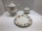 J&G Meakin tea pot, sugar pot, Homeworks plate