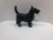 Black Cast Iron Scottish Terrier dog