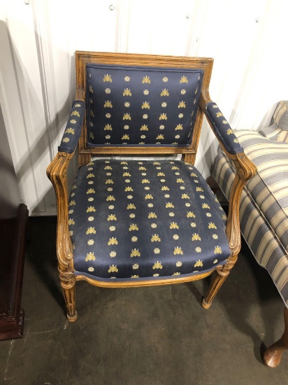 Victorian low back chair
