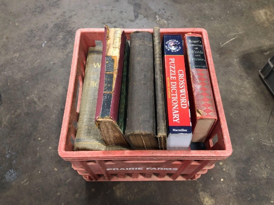 Vintage Dictionaries, Thesaurus, other books