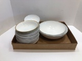 Centura by Corning bowls, Noritake (Made in Japan) Waverly bowls