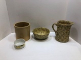 CRP Crock, handpainted china, pottery crocks, more