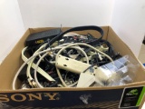 Extension cords, surge protector, SiPix camera, router, more