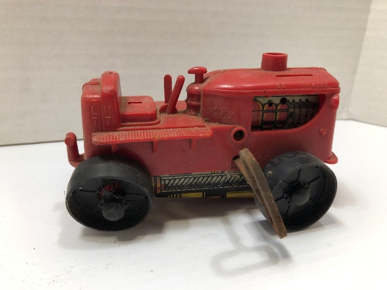 MARX toys- plastic and tin tractor- Made in U.S.A