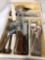 Singer toaster, assorted silverplate flatware & more