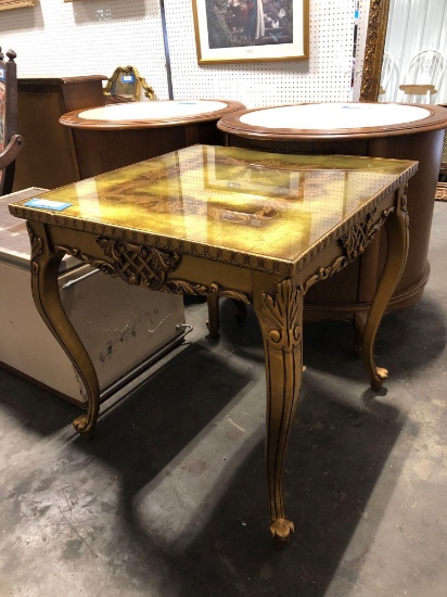 French provincial end table