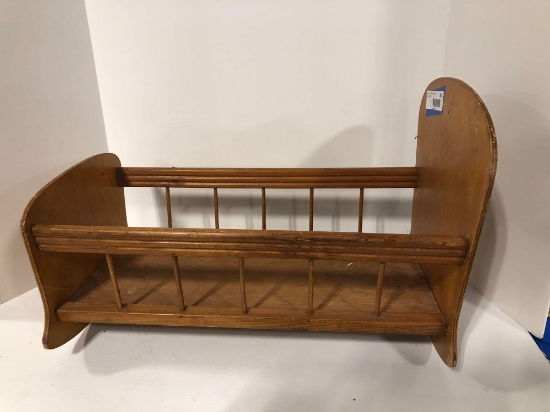Antique doll cradle 20 inches long