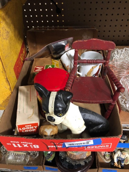 Modern cast iron bulldog assorted children?s vintage toys