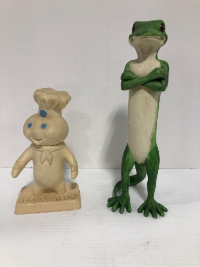 Pillsbury doughboy, Geico Gecko assorted Norman Rockwell Mugs