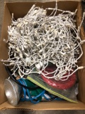 Two boxes of assorted Christmas lights