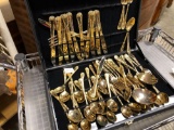 Gold plated silverware (Silverplated)