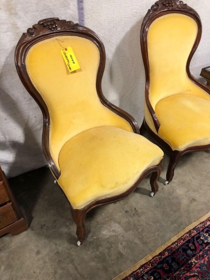 Two Victorian Era Chairs
